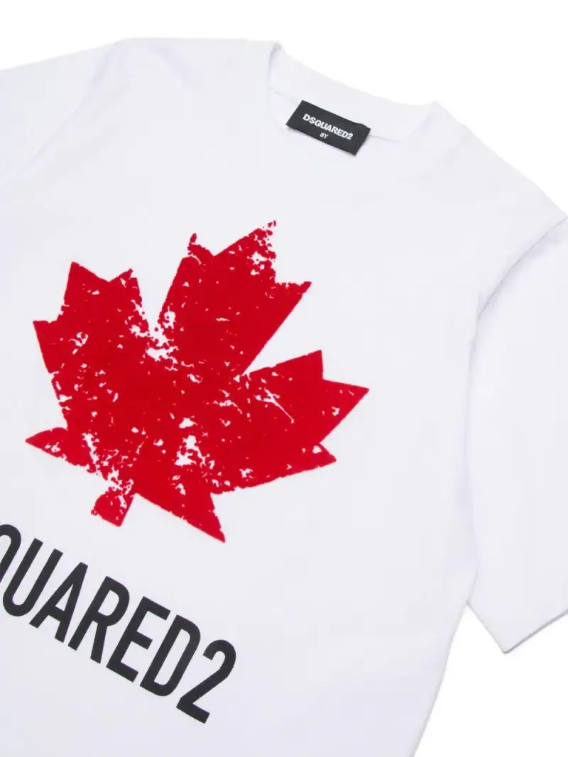 DSQUARED KIDS T-shirt Bianco 4345551 miniatura 3