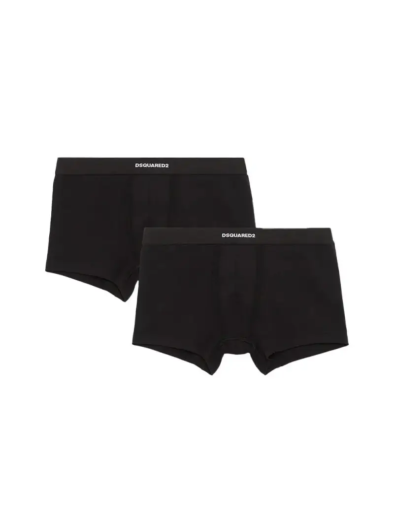 Set Basic boxer Twin Pack nero