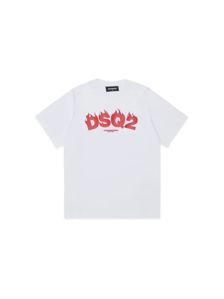 Dsquared T-shirt Bianco 4369581