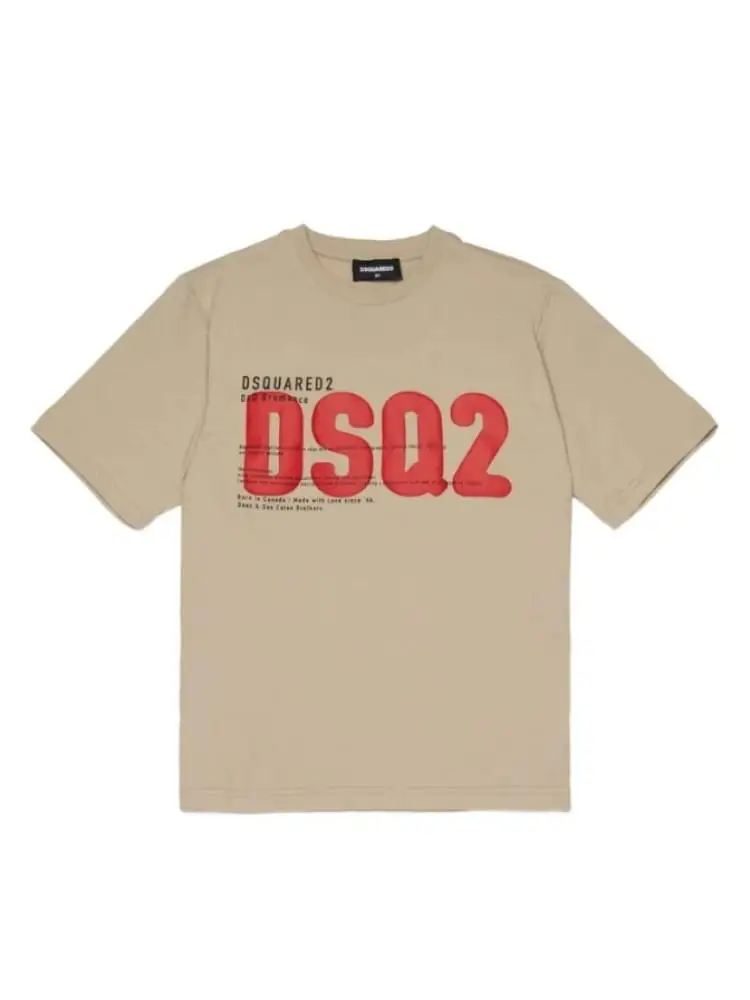 Dsquared T-shirt Beige 4370256