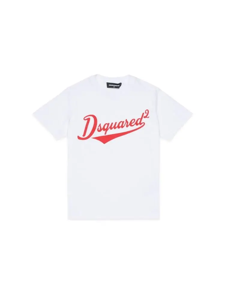 Dsquared T-shirt Bianco 4340794