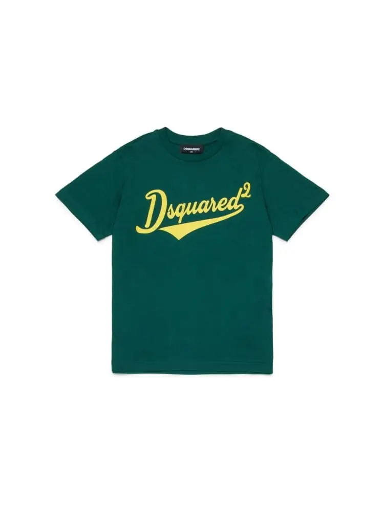 Dsquared T-shirt Verde 4340795
