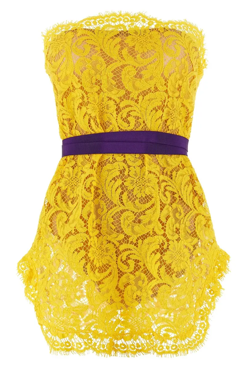Abito Sophie Lace Giallo