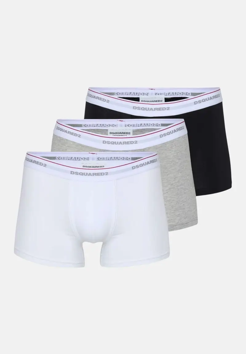 Boxer multicolore da uomo proposti in un pratico pack da 3 pezzi