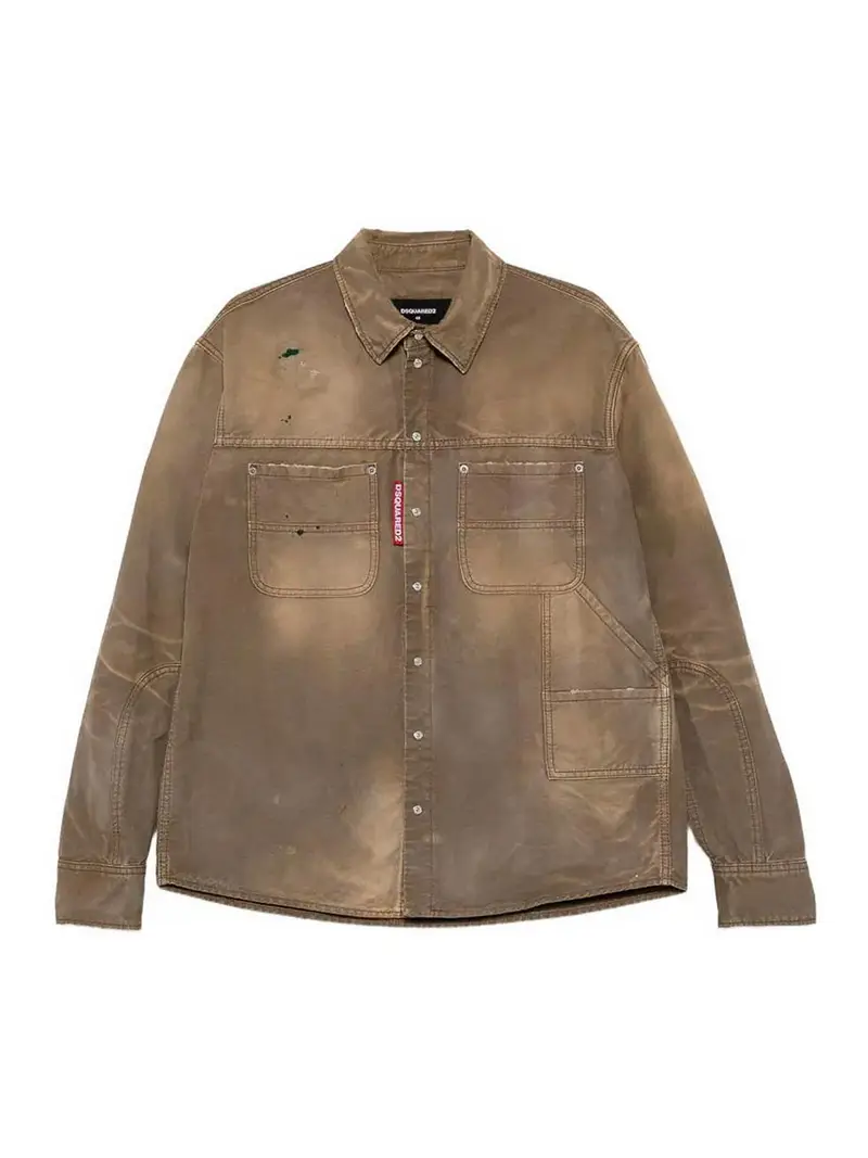 Camicia da carpentiere Verde