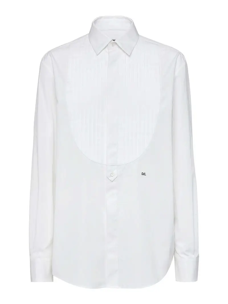 Camicia da smoking Bianco