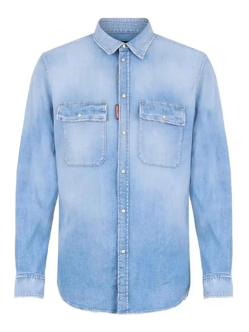 Camicia vintage canadese Blu scuro