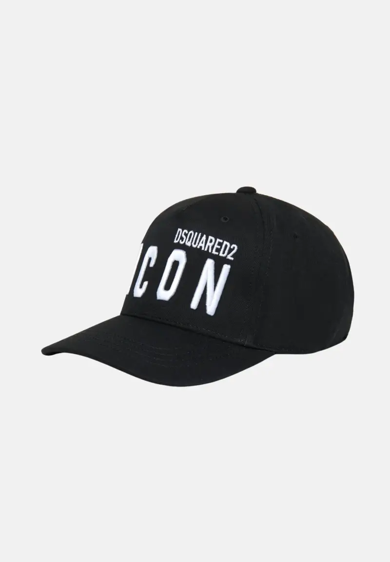 Cappello con visiera D2 Icon nero per uomo e donna