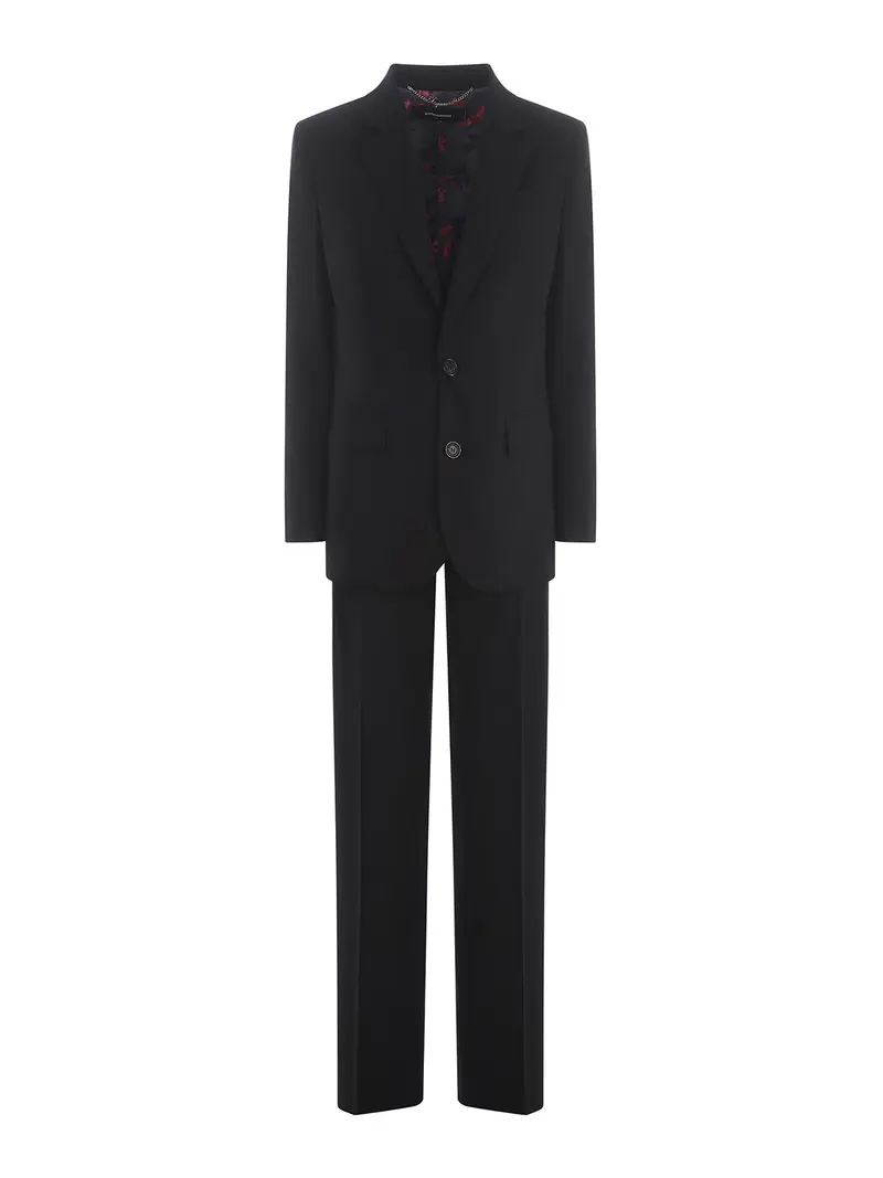 Completo donn ain lana Nero