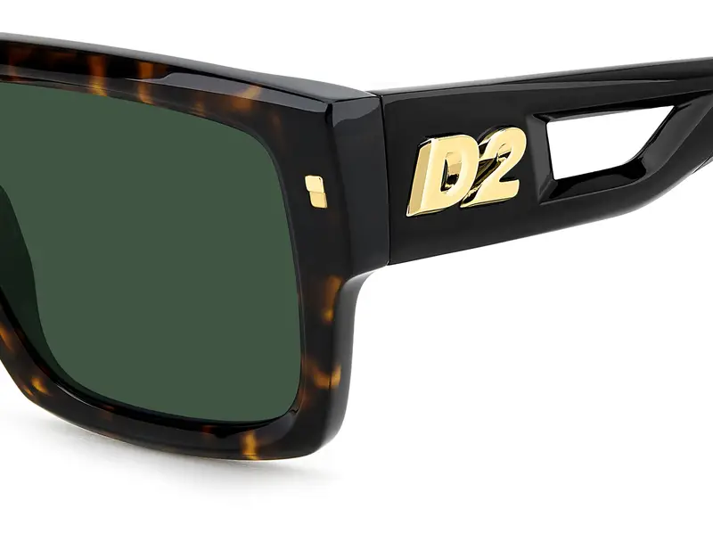 Dsquared2 D2 0143/S 086/QT Occhiali da sole Verde miniatura 2