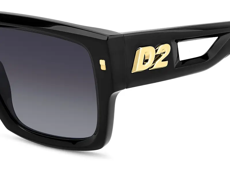 Dsquared2 D2 0143/S 807/9O Occhiali da sole Grigio Sfumato miniatura 2