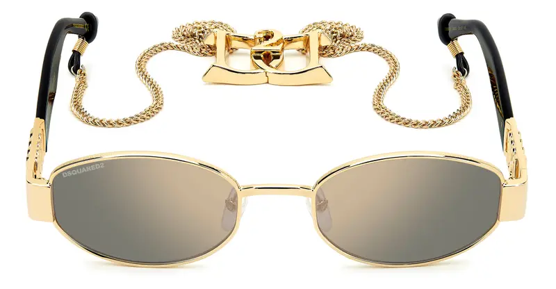 Dsquared2 D2 0155/S/SE 000/JO Occhiali da sole Grigio Specchiato miniatura 2