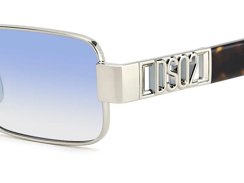 Dsquared2 D2 0156/S 010/ST Occhiali da sole Azzurro Sfumato miniatura 2