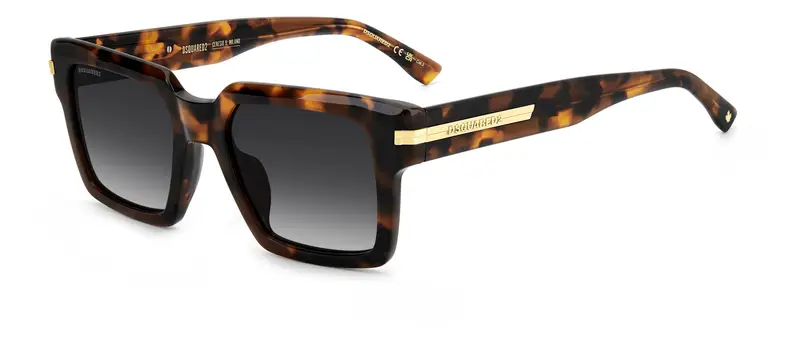 Dsquared2  D2 0161/G/S 086/9O Occhiali da sole   Grigio   Sfumato