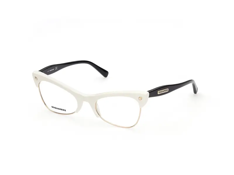 Dsquared2 Donna DQ5332 024 Montature da vista outlet Acetato Bianco  Cat Eye