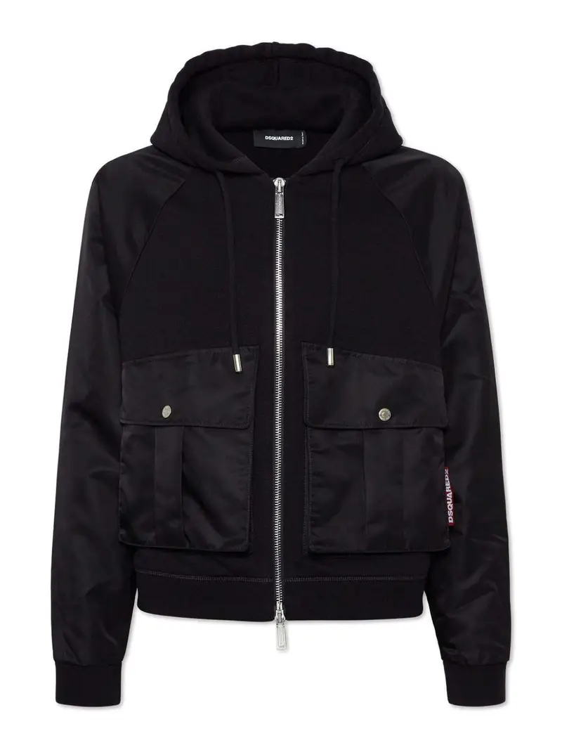 Felpa con cappuccio Rilassati Nero