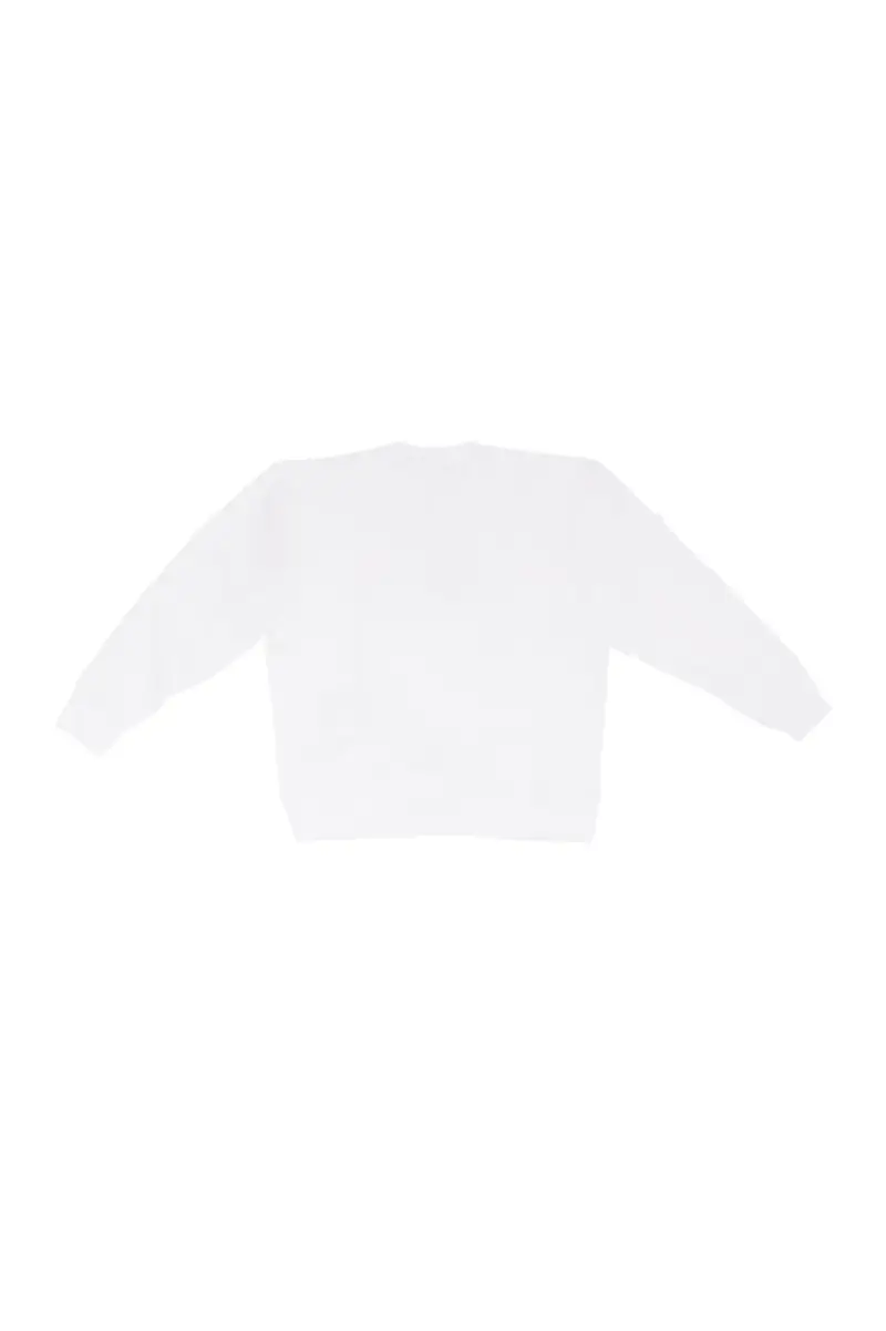 Felpa Unisex Junior DSQUARED2 Bianco D2s888u slouch fit miniatura 2