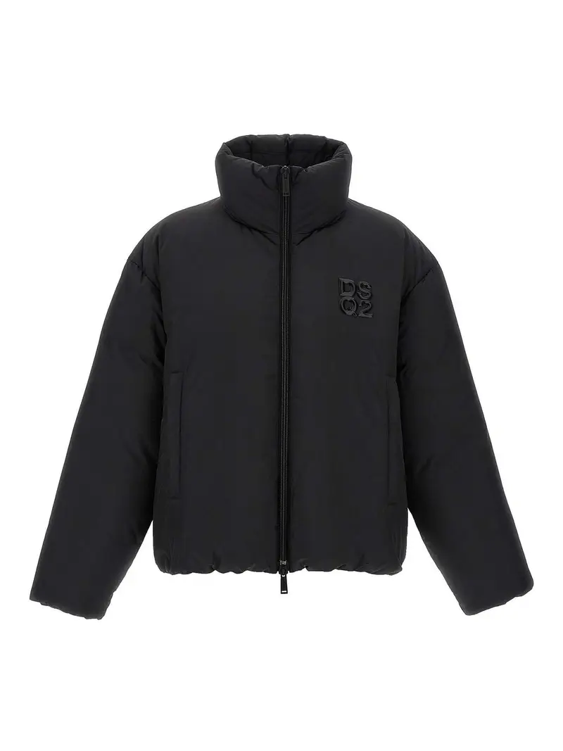 Giacca a palla di nylon a sfera Nero