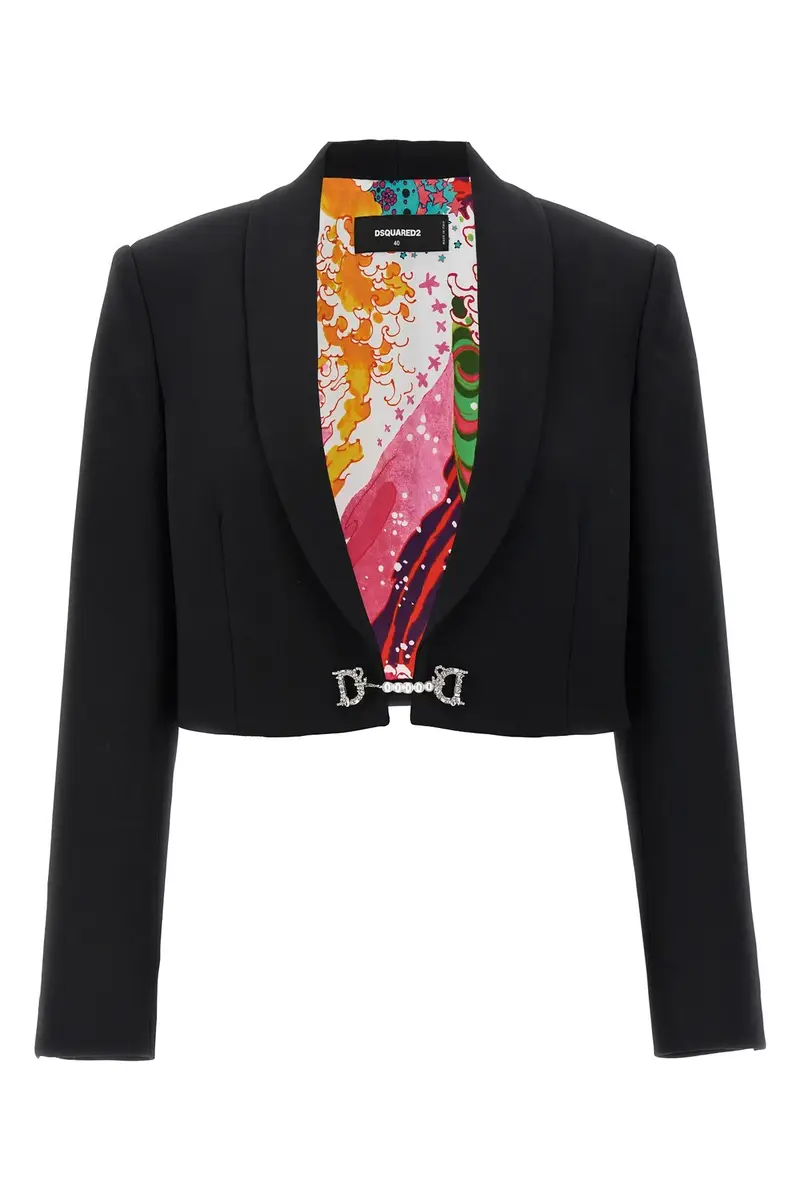 Giacca Corta D2 Jewel Nero