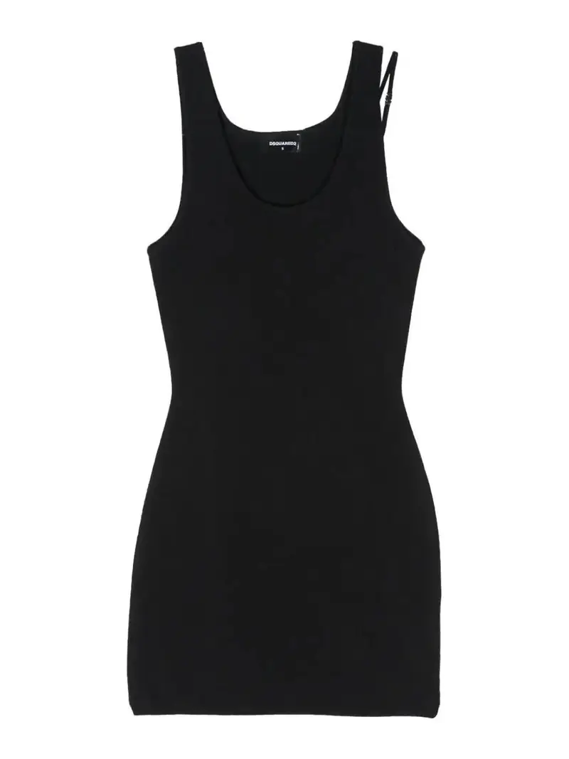 Girocollo con icona pixelata Nero