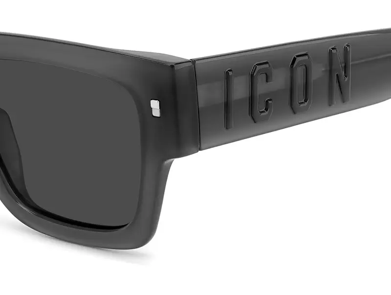 Dsquared2 ICON 0021/S KB7/IR Occhiali da sole Grigio miniatura 2
