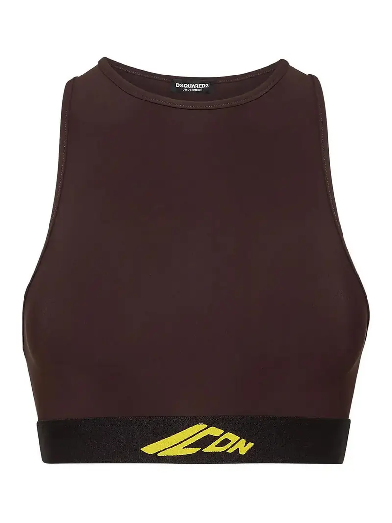 Icona reggiseno sportivo di nuova generazione Marrone