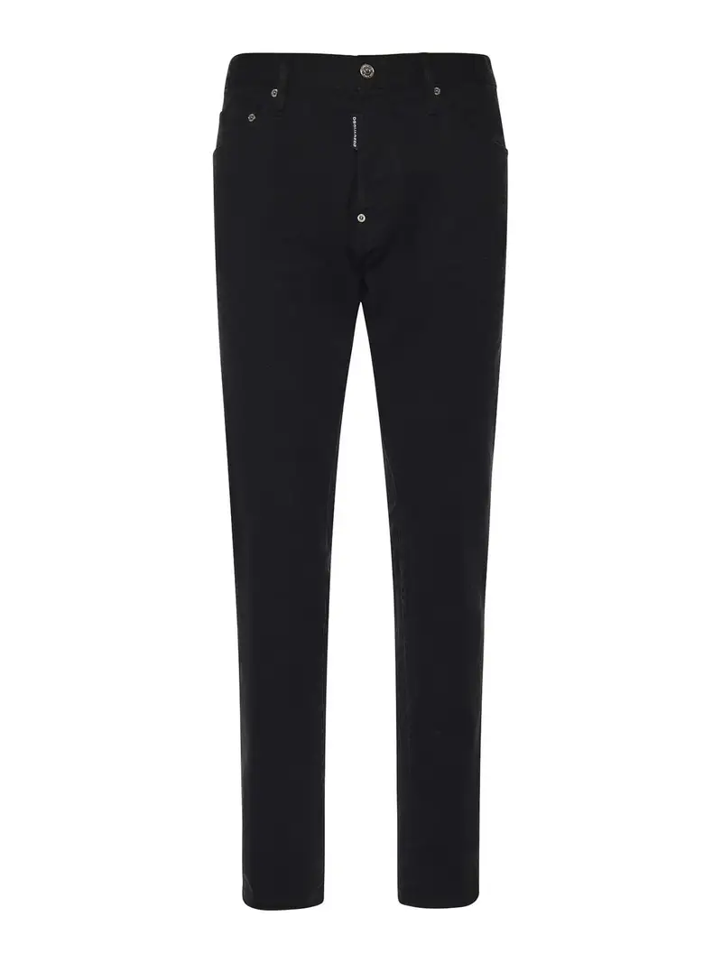 Jeans Bull in cotone elasticizzato Nero
