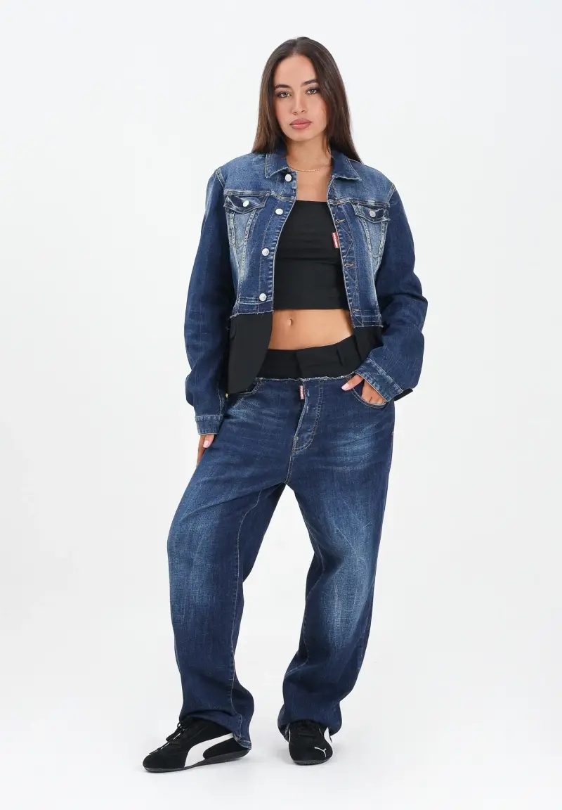 Dsquared2 Jeans Donna Blu 2817233 miniatura 2