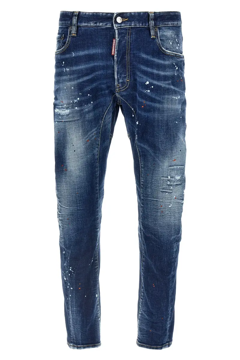 Jeans Tidy Biker Blu