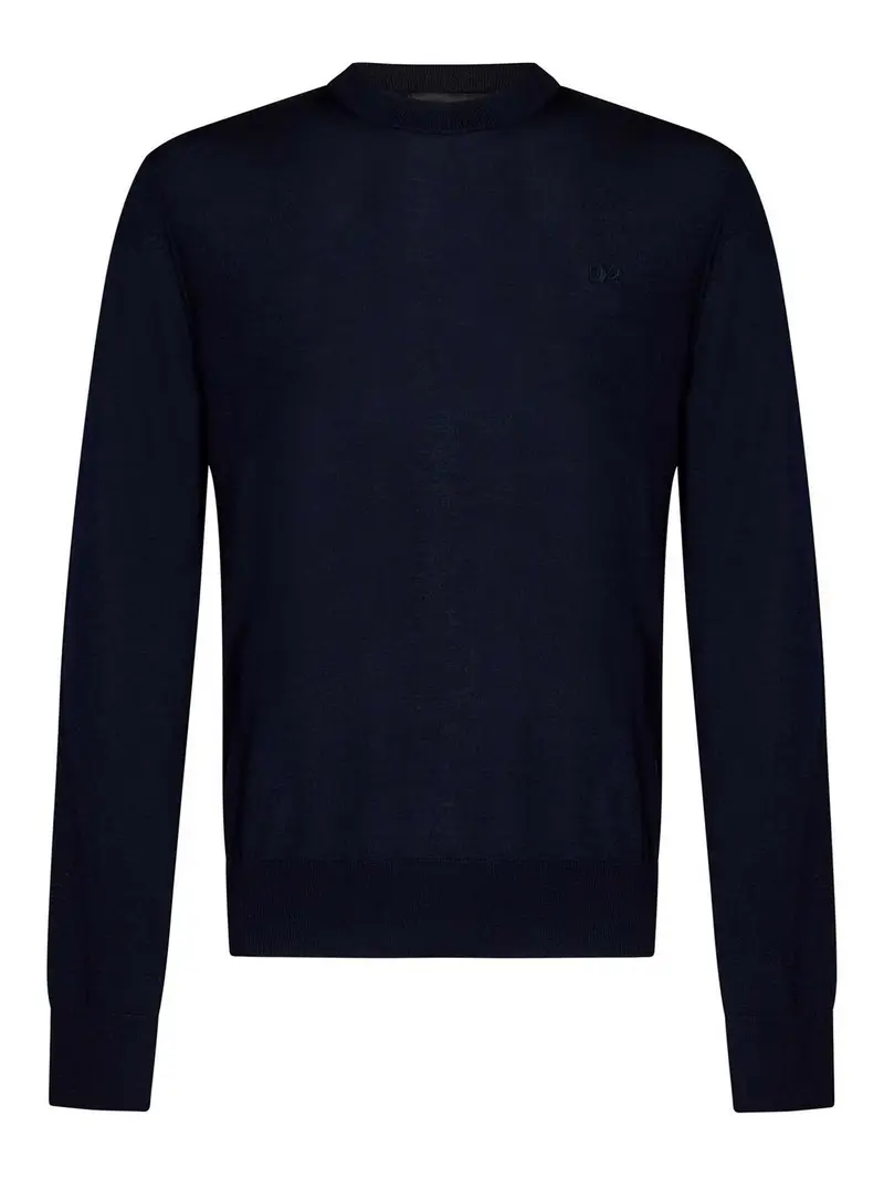 Maglione Girocollo Blu