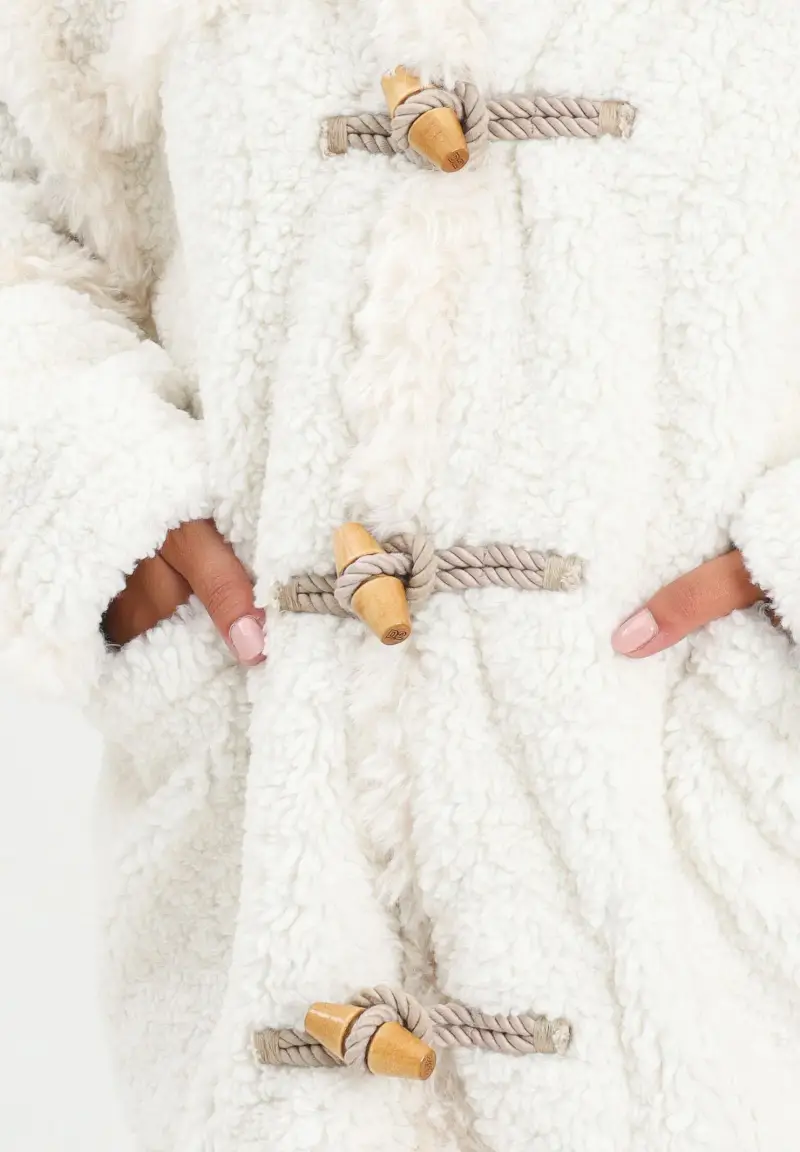 Montgomery bianco per donna, ragazzi e bambini miniatura 3