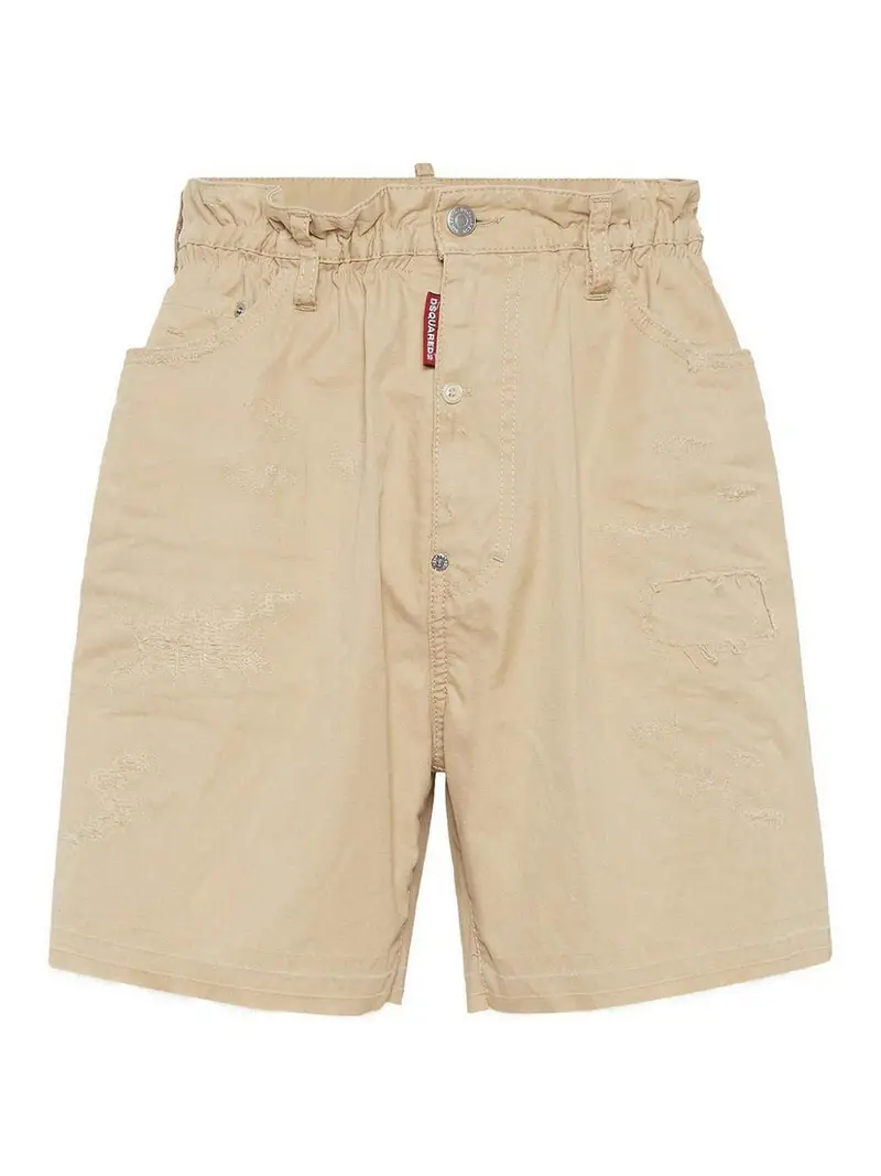Pantalone corto Beige