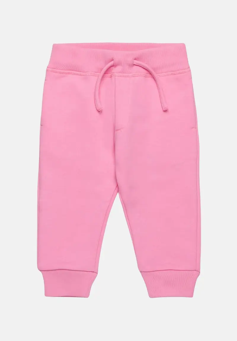 DSQUARED2 Pantalone sportivo rosa da neonato con stampa logo