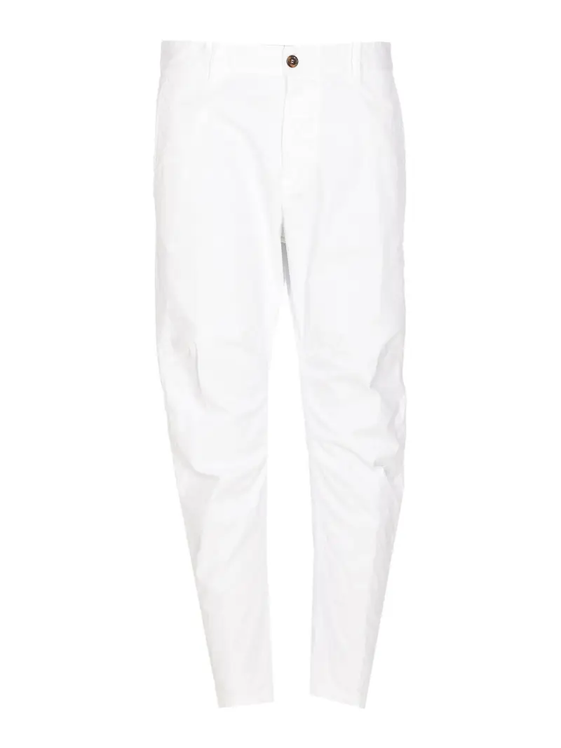 Pantaloni chino sexy Bianco
