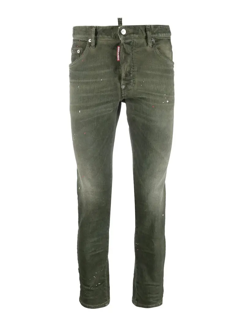 Pantaloni Dsquared2 Verde
