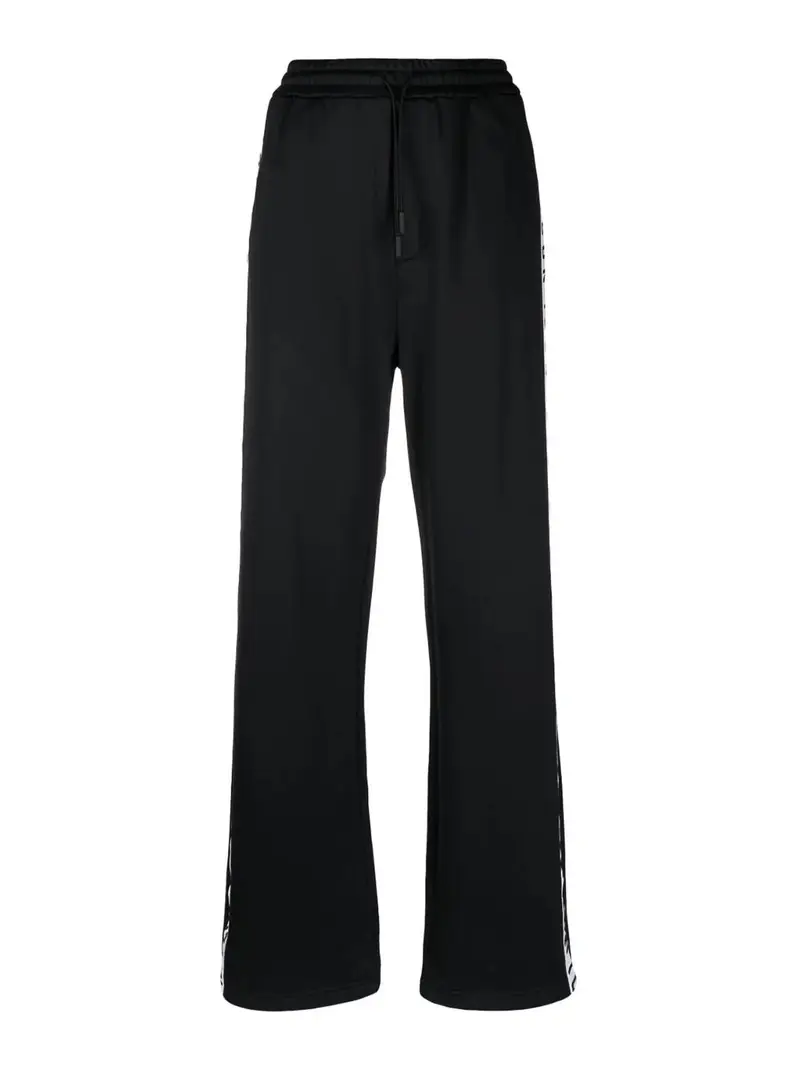 Pantaloni sportivi a gamba larga Nero