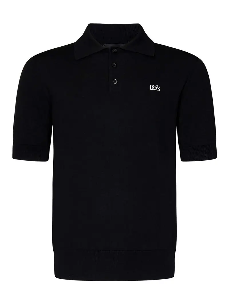 Dsquared2 Polo Nero 4127817