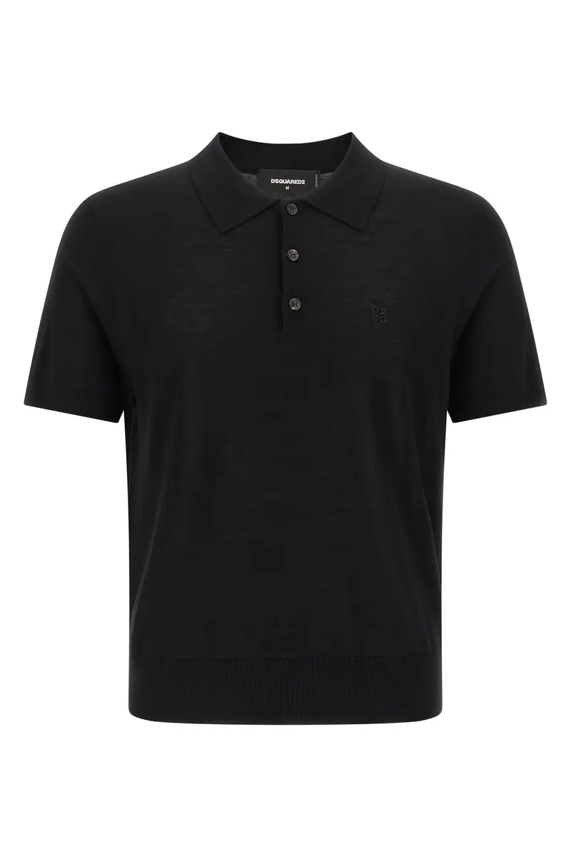 Dsquared2 Polo Nero 3993177