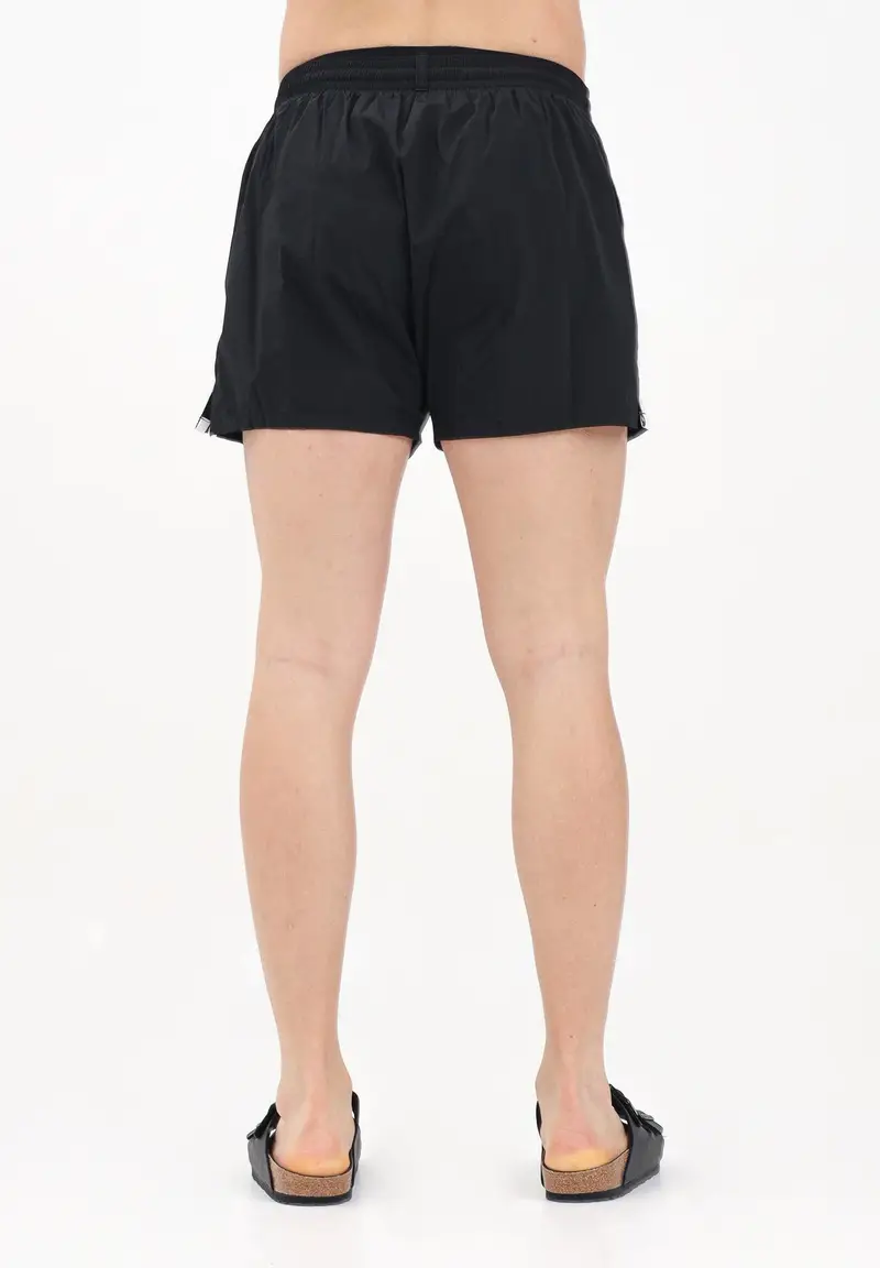 DSQUARED2 Shorts mare nero da uomo con stampa logo miniatura 2