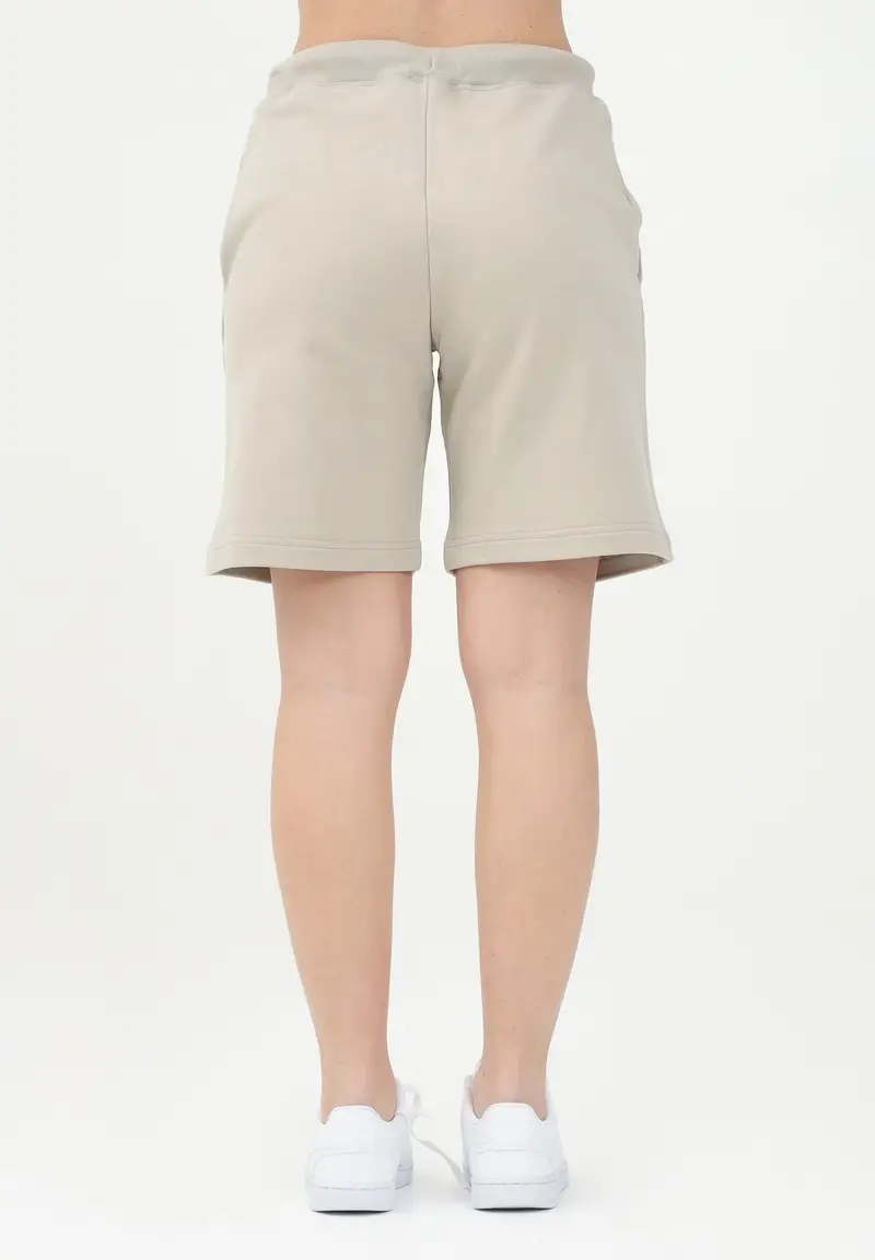 DSQUARED2 Shorts sportivo beige per donna, ragazzi e bambini con stampa logo miniatura 2