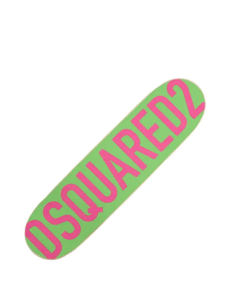 Skateboard con logo Verde