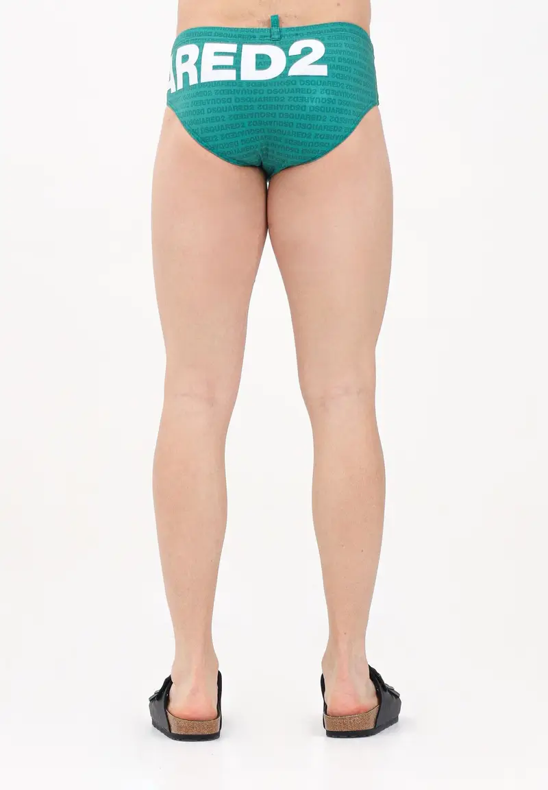 Dsquared2 Slip Uomo Verde 918571 miniatura 2