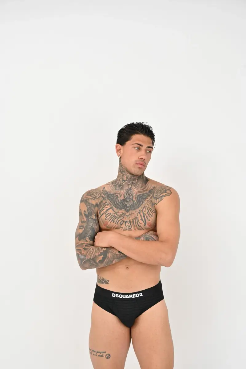 Dsquared2 Slip Uomo Nero 2817986 miniatura 3