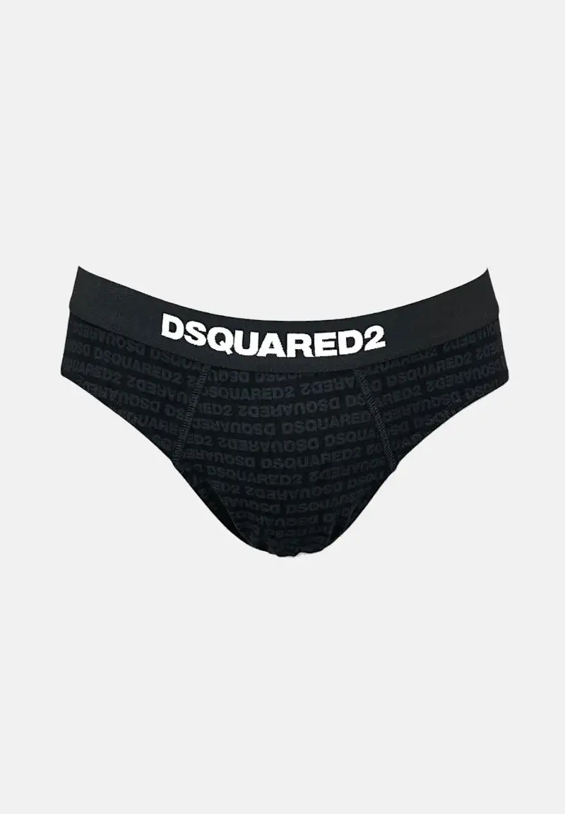 Dsquared2 Slip Uomo Nero 2817986