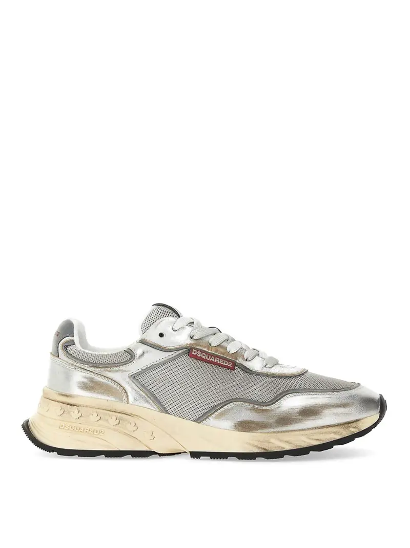 Sneaker velocista Argento