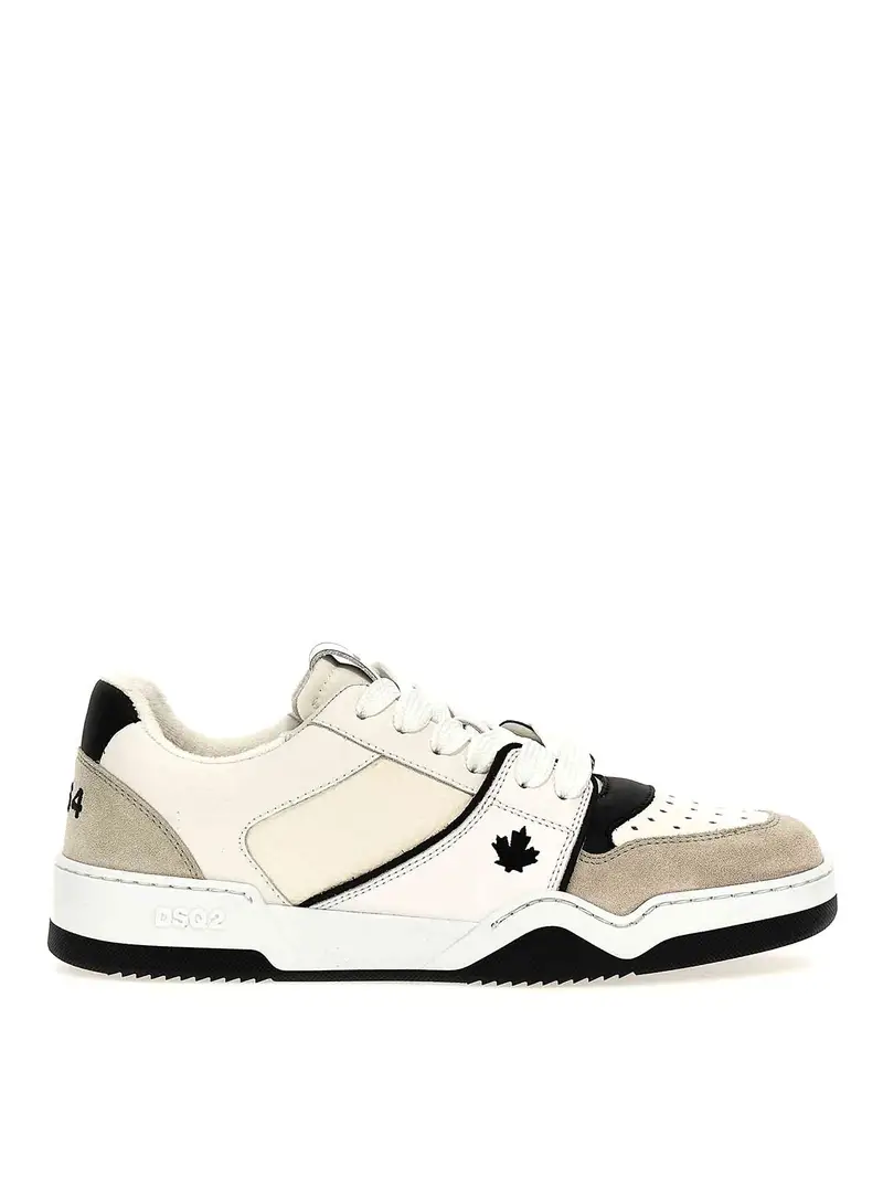 Sneakers chiodate Bianco