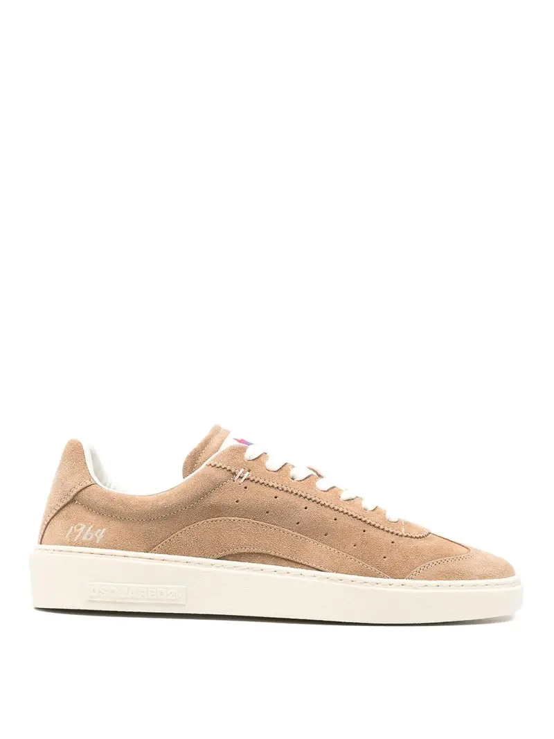 Sneakers in pelle Marrone