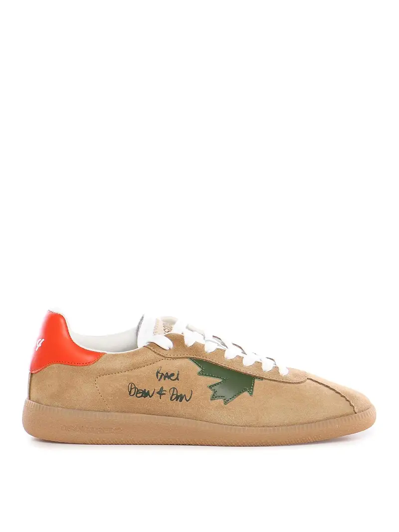 Sneakers in pelle scamosciata Rebels Beige