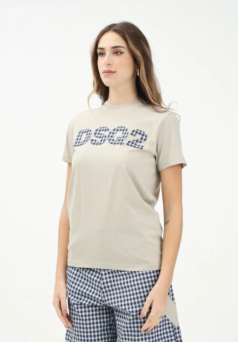 Dsquared2 T-shirt Donna Beige 3103411