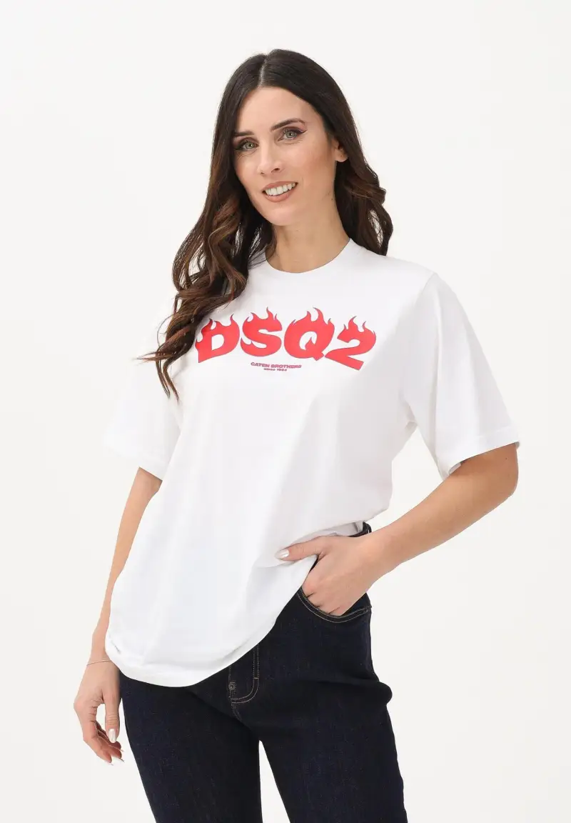 Dsquared2 T-shirt Donna 4094680 miniatura 2